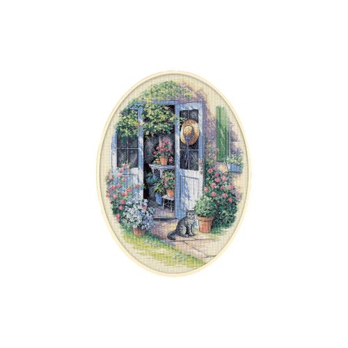 (image for) Garden Door Counted Cross Stitch Kit